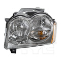 LH HEADLAMP ASSY COMPOSITE GRAND CHEROKEE; W/O BULBS OR SOCKETS JEEP GRAND CHEROKEE 20052007