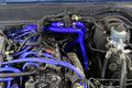 HPS Performance Black Reinforced Silicone Heater Hose Kit for Toyota 89-95 4Runner 22RE Non Turbo EFI LHD