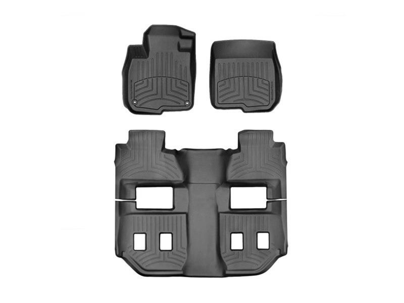 WeatherTech 21-24 Chrysler Pacifica 1st Row Front FloorLiner HP - Black