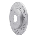 R1 01-08 Ford Mondeo (Mexico) Rear Right Drilled & Slotted Geoperformance Rotor