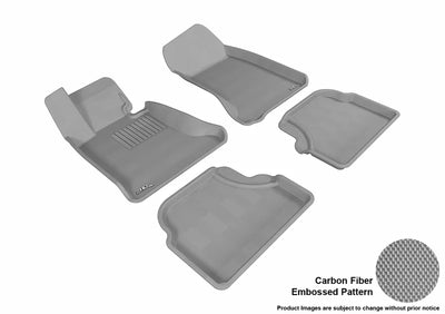 3D KAGU FLOOR MAT 2 ROW SET GRAY