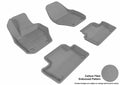 3D KAGU FLOOR MAT 2 ROW SET GRAY