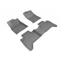 3D KAGU FLOOR MAT 2 ROW SET GRAY