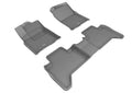 3D KAGU FLOOR MAT 2 ROW SET GRAY