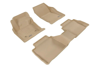 3D KAGU FLOOR MAT 2 ROW SET TAN