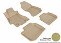 3D MAXpider 2012-2017 Subaru Impreza/XV Crosstrek Kagu 1st & 2nd Row Floormats - Tan