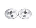 Power Stop 99-02 Infiniti G20 Front Evolution Drilled & Slotted Rotors - Pair
