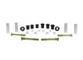 Control arm - lower inner and outer bushing 8 Bushings 4 Tubes Grease
