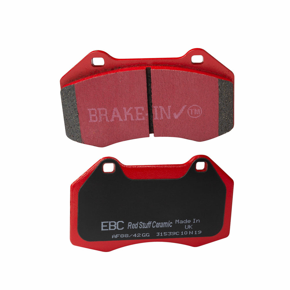 ~(2.8 lbs. 5X2X2)~ EBC Brakes Redstuff Ceramic Brake Pads