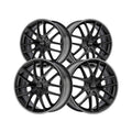 Touren 3260 TR60 18x8 / 5x108/114.3 BP / 40mm Offset / 72.62mm Hub Matte Black Wheel