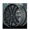 Touren 3260 TR60 17x7.5 / 4x100/114.3 BP / 42mm Offset / 67.1mm Hub Matte Black Machined Wheel
