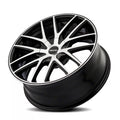 Touren 3260 TR60 17x7.5 / 5x110/115 BP / 42mm Offset / 72.62mm Hub Gloss Black Machined Wheel