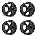 Touren 3190 TR9 17x7 / 5x100/114.3 BP / 42mm Offset / 72.62mm Hub Matte Black Wheel