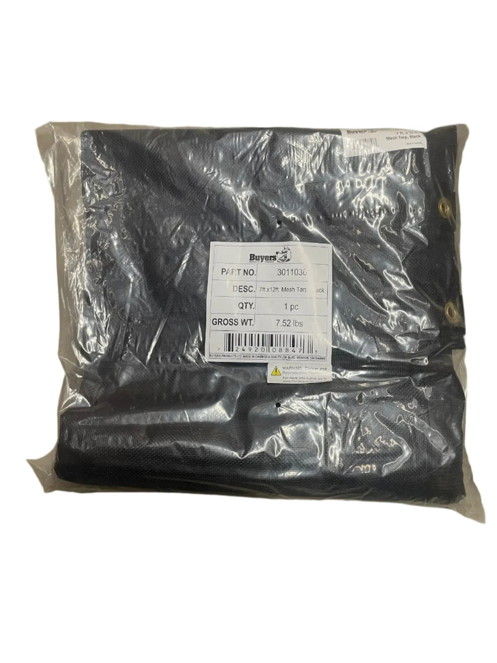 TARP 7.00FT X 12.00FTBLACK MESH