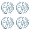Touren 3222 TR22 16x7 / 4x100/114.3 BP / 40mm Offset / 67.1mm Hub Gloss Hyper Silver Wheel