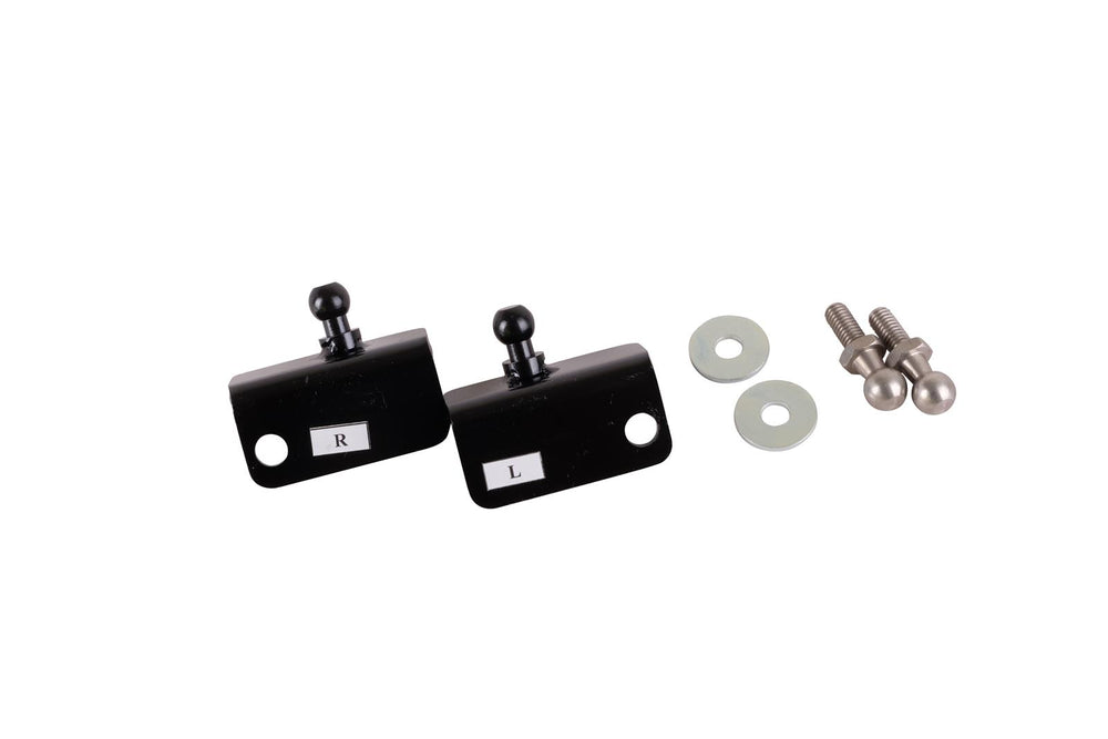 NRG Carbon Fiber Hood Damper Kit - Honda CR-Z