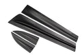 2002-2007 Subaru Impreza WRX STI 4DR Duraflex Reva Rear Door Canards - 4 Pieces
