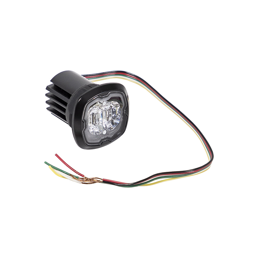 1.5IN FLUSH/SURFACE MOUNT AMBER LED STROBE LIGHT