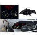 4 DOORS EURO TAIL LIGHTS GLOSSY BLA