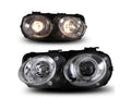 9801 CHEVY S10/9805 CHEVY BLAZER HALO PROJECTOR HEAD LIGHTS(BLACK/CLEAR)