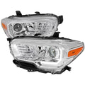 PROJECTOR HEADLIGHT- LEFT- CHROME