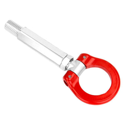 Cusco Steel Folding Swivel Joint Tow Hook - Red - Front & Rear for Mazda MX-5, RX-8