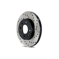 StopTech Rear Premium Drilled Brake Rotor 2017-2019 Honda Civic