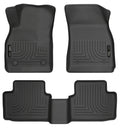 Weatherbeater Front & 2nd Seat Floor Liners For 2013-2016 Malibu Limited Husky Liners