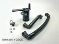 UPR 24 Mustang 5.0 w/Whipple Clean Side Catch Can-Black 5049-295-1-CSCC