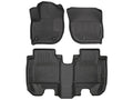 1622 HONDA HRV FRONT & 2ND ROW WEATHERBEATER FLOOR LINER BLACK