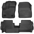 1419 TRANSIT CONNECT WEATHERBEATER FR & 2ND ROW FLOOR LINER BLACK