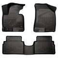 Weatherbeater Front & 2nd Seat Floor Liners For 2011-2013 Sportage Husky Liners