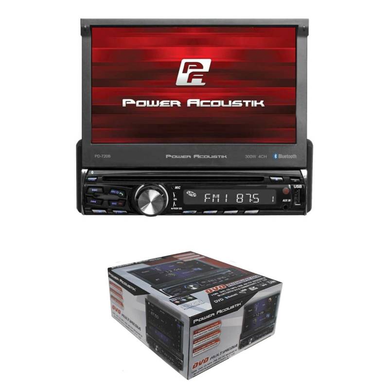 Power Acoustik blue auto part