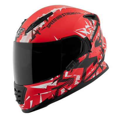 Speed Helmet and Strength SS900 Solid Speed Helmet Matte Black - Medium