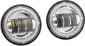 Letric Lighting 4 1/2In Full Halo LED Auxiliary Fog Passing Lights