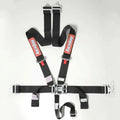 RaceQuip Black L & L 6pt HNR Seat Belt