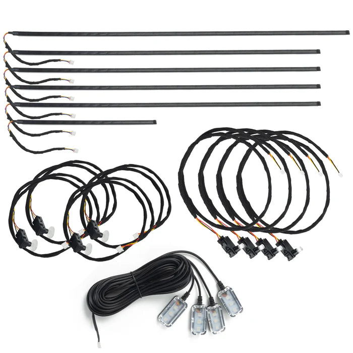 Oracle Lighting Dynamic Colorshift 18 Piece Universal Full LED Interior Dash Board Kit