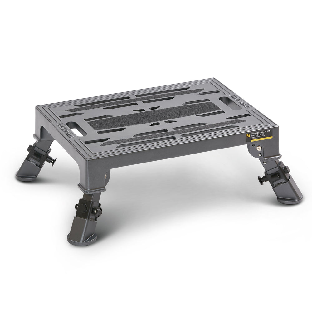 ALUMINUM PLATFORM STEP W/ADJUSTABLE LEGS(REPLACES PA250)