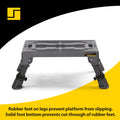 ALUMINUM PLATFORM STEP W/ADJUSTABLE LEGS(REPLACES PA250)