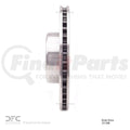 DFC 12-21 BMW 120i (Mexico) Front Brake Rotor - Dimpled and Slotted
