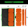 Rhino USA Recovery Traction Boards - Sand (Pair)