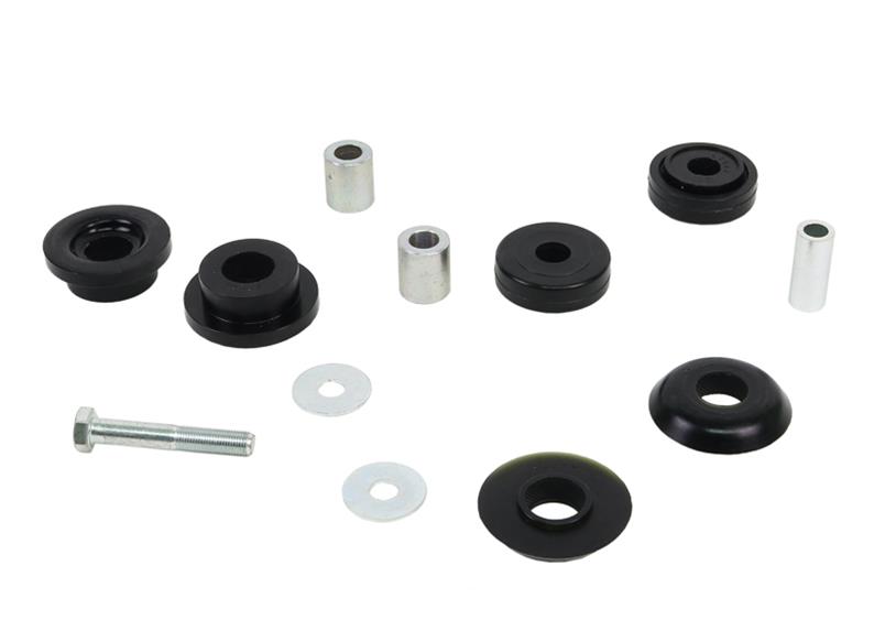 Differential - mount bushing 6 Bushings 3 Tubes 1 Bolt 2 Washers Install Guide Grease