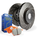 Power Stop 99-04 Honda Odyssey Front Semi-Coated Rotor Kit