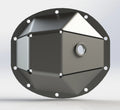 ~(9 lbs. 10X8X6)~ Dana 35 Differential Cover Integrated 3/4 Iinch Fill Plug Motobilt