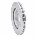 R1 03-08 Infiniti G35 Front Right Drilled & Slotted Silver Brake Rotor