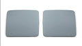 OLM Convex Mirrors with Defrosters (Chrome) - 2018 Wranger