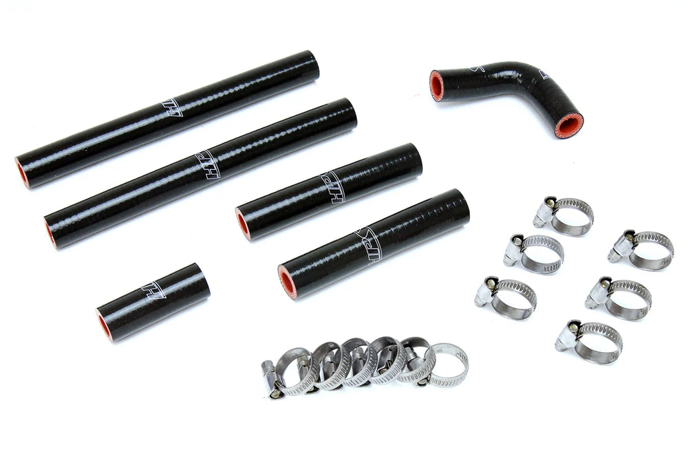HPS Performance Blue Reinforced Silicone Rear Heater Hose Kit 1FZ-FE for Lexus 96-97 LX450 FJ80 4.5L I6 equipped with rear heater