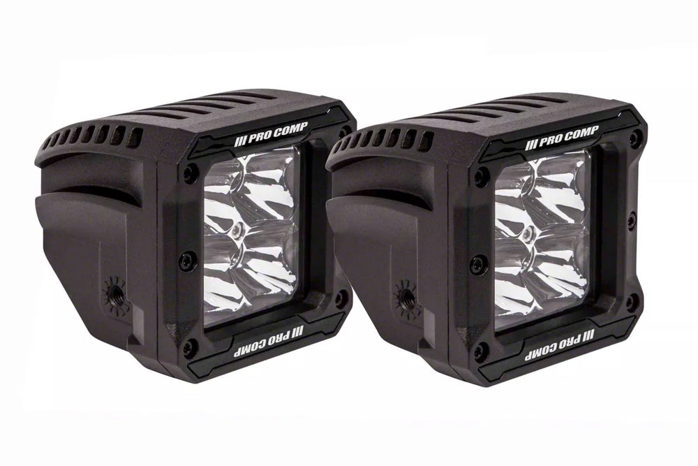 12W 2X2 SQUARE SPOT BEAM GEN 3 PODS WHITE