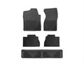 WeatherTech 02-06 Cadillac Escalade Front/Rear/and Rear Rubber Mats - Black
