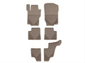 WeatherTech Tan Front Rear and Rear All-Weather Floor Mats Fits -20-11 GL-Class W102TN110TN115T